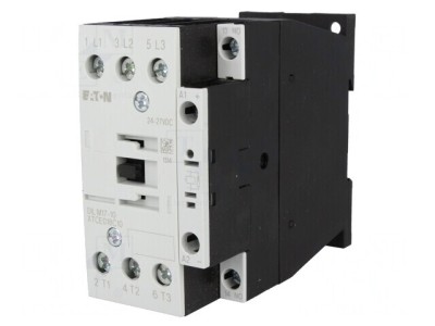 Contactor 3-Poli 24VDC 17A 690V DILM17-10(RDC24) foto