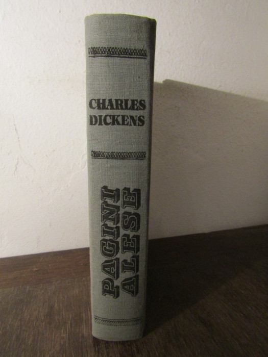 CHARLES DICKENS -PAGINI ALESE