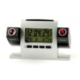 Ceas digital de camera cu dubla proiectie ora si temperatura