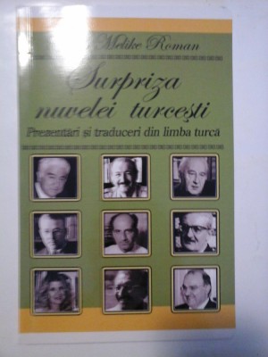 SURPRIZA NUVELEI TURCESTI - Erem Melike ROMAN (dedicatie si autograf generalului Iulian Vlad) foto