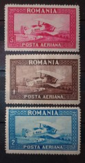 Romania 1928 LP 80 C.Raiu, filigran vertical nestampilate foto