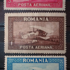 Romania 1928 LP 80 C.Raiu, filigran vertical nestampilate