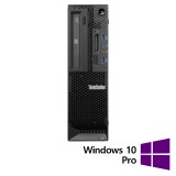 Workstation Refurbished Lenovo ThinkStation E32 SFF, Intel Quad Core i7-4770 3.4 - 3.9GHz, 16GB DDR3, SSD 256GB SATA, Intel Integrated HD Graphics 460