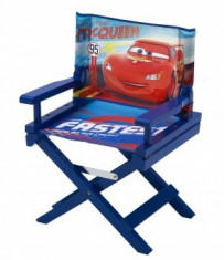 Scaun pentru copii Cars Fun Time Director&amp;#039;s Chair foto