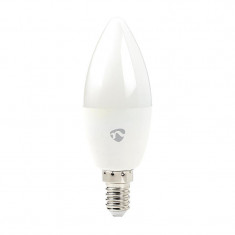 Bec smart Nedis, 4.5 W, 350 lm, 2700-6500 K, Wi-Fi, E14, lumina variabila