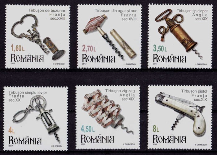 ✅RO 2017 , LP 2140 ,&quot;Colectii romanesti - Tirbusoane II &quot; ,MNH