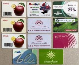 Romania - Lot 11 carduri de fidelitate diverse firme romanesti