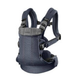 Marsupiu anatomic pentru copii Harmony, 3D Mesh, 0-3 ani, Anthracite, BabyBjorn