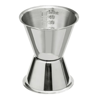 Jigger, Cocktail Messbecher mit Innenskalierung, 30/50ml foto