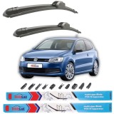 Cumpara ieftin Ștergătoare Volkswagen Polo 6R 3 usi (2009&ndash;2017) TeamCar&reg; &ndash; Set față