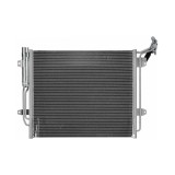 Condensator climatizare AC Seat Alhambra; Vw Sharan, motor: 1.4 TSI, 2.0 TDI, 2.0 TSI, Condensator cu filtru uscator, 581x495x16, Valeo, miez si