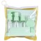 Set Recipiente pentru Cosmetice, 5 Piese, cu Gentuta, pentru Calatorii, Reutilizabile, Verde, Material Plastic, 40 ml, 10g