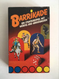 Joc vechi Barrikade - Carlit, cowboy si indieni, Germania, foarte rar, complet