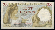 Franta 1941(20-11) - 100 francs, circulata foto
