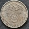 2 Reichsmark 1938, litera D, Germania - B 4346