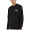 Bluza cu maneca lunga Tommy Jeans Tjm Reg Entry Graphic Crew, DM0DM18609, negru, L - OUTLET