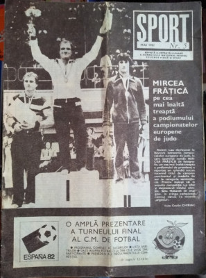 Sportul ilustrat mai 1982 foto