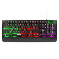 Tastatura Gaming Kruger Matz, cu fir, iluminare fundal RGB foto