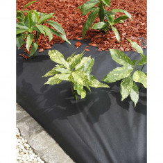 Nature Folie acoperire sol pt. control buruieni 120 g/m² 1x10 m negru