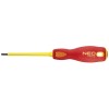 Șurubelniță plată izolată 1000V VDE 5.5x125 mm NEO Tools 04-054, oțel SVCM, m&acirc;ner ergonomic, HardWork ToolsRange
