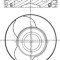 MAHLE 022 01 00 Piston