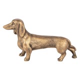 Figurina Catelus polirasina maro 14x4x8 cm