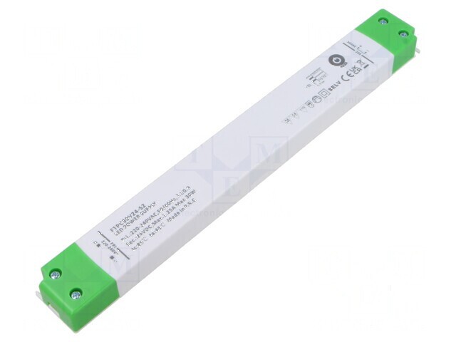 Alimentator LED 30W 24VDC 1,25A 220&divide;240VAC OUT: 1
