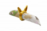 Bunny Napkin ring - auriu