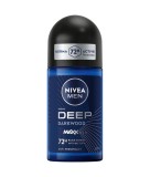 Deodorant roll-on pentru barbati Deep, 50ml, Nivea