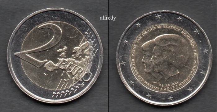 OLANDA 2013, 2 euro