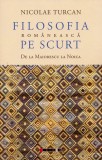 Nicolae Turcan - Filosofia rom&acirc;nească pe scurt. De la Maiorescu la Noica. Note de curs