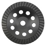 Disc de polizare diamantat turbo 115x5x22,2 mm pentru beton si piatra