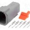 Conector auto, ATM, 6 pini, AMPHENOL - ATM04-6P-KIT01