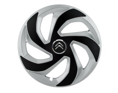 Set 4 capace roti Lama dual crom R15 pentru gama auto Citroen
