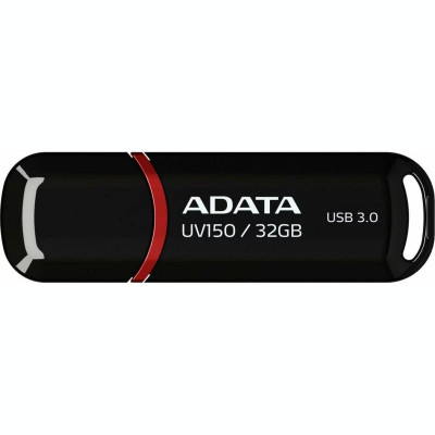 MEMORIE USB 3.2 ADATA 32 GB cu capac carcasa plastic negru AUV150-32G-RBK foto