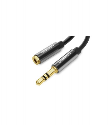 Premium 3.5mm Audio Jack cablu extensie UGREEN-Lungime 1 Metru-Culoare Negru foto