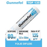 Folie anticodens si difuzie GUNNEFOL TOP 135