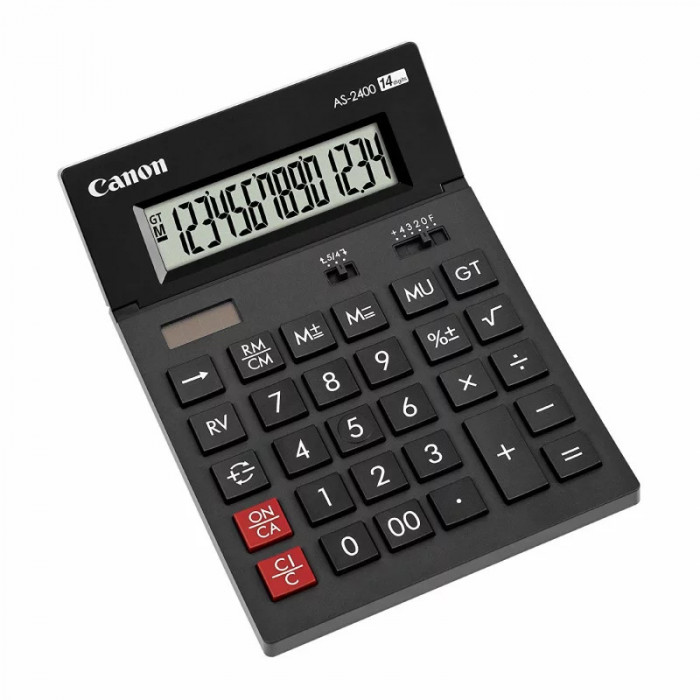 Calculator de birou CANON AS-2400 ecran 14 digiti BE4585B001AA