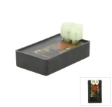 CDI Motorevolution Kymco Agility R10 R12 Vitality 4T 50cc AC (Curent Continuu) 12V, 2 Mufe (2+4 Pini)