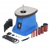 Cumpara ieftin Mașină de șlefuit cu ax oscilant, 450 W, albastru
