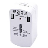 ADAPTOR UNIVERSAL PRIZA V-TAC (UK,US,EU) CU PROTECTIE SI 2USB 2.1A COD: 8704, Oem