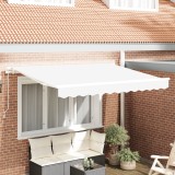 VidaXL Material de &Icirc;nlocuire pentru Marchiză pentru Cadru de 3x2.5 m Alb
