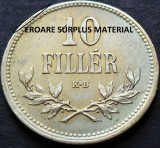 Cumpara ieftin Moneda istorica 10 FILLER - UNGARIA / Austro-Ungaria, anul 1915 *cod 3689 EROARE