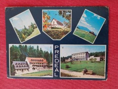 CPIB 23460 CARTE POSTALA - PREDEAL, MOZAIC, CIRCULATA, 1980, STAMPILE, TIMBRU