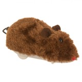 Jucărie Pisică, șoricel cu Cheie, 12 cm, Maro