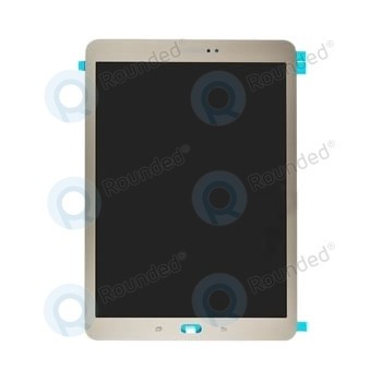 Samsung Galaxy Tab S2 9.7 (SM-T810, SM-T815) Modul de afișare LCD + Digitizer auriu GH97-17729C foto