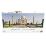 Puzzle Panoramic - Taj Mahal din India, 504 piese