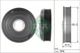 INA 544 0136 10 Fulie curea, arbore cotit