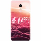 Husa silicon pentru Xiaomi Redmi Note 5A Prime, Be Happy Puffy Clouds