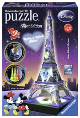 Puzzle 3d Turnul Eiffel, 216 p foto